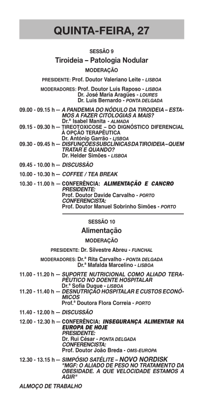 Printed program - Page 07-quinta27
